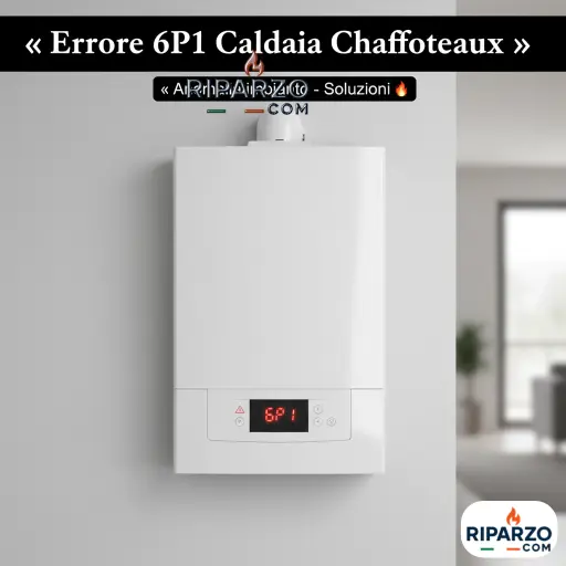 errore 6p1 caldaia chaffoteaux