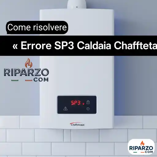 errore sp3 caldaia chaffoteaux