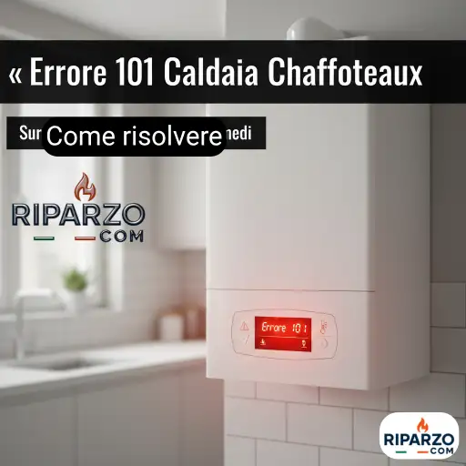 errore 101 caldaia chaffoteaux