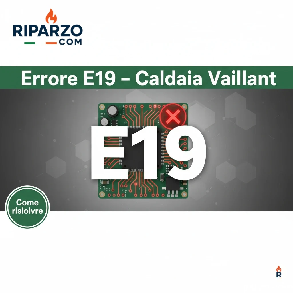 errore e19 caldaia vaillant come risolvere