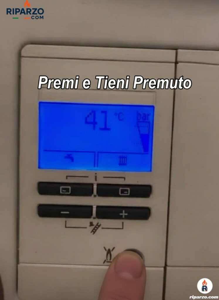 resettare caldaia vaillant ecofit pure