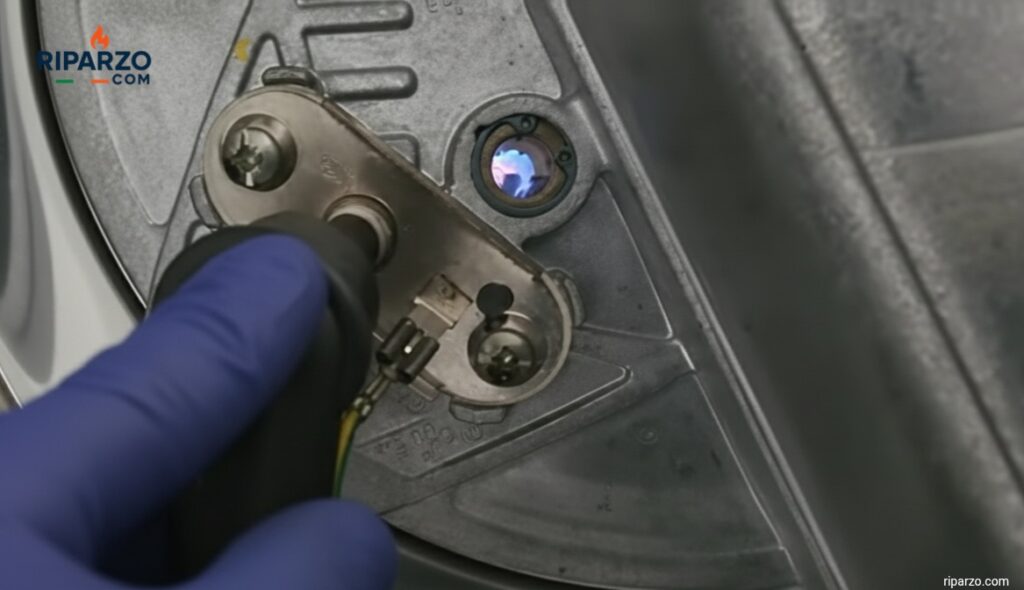 caldaia si è accesa normalmente fiamma