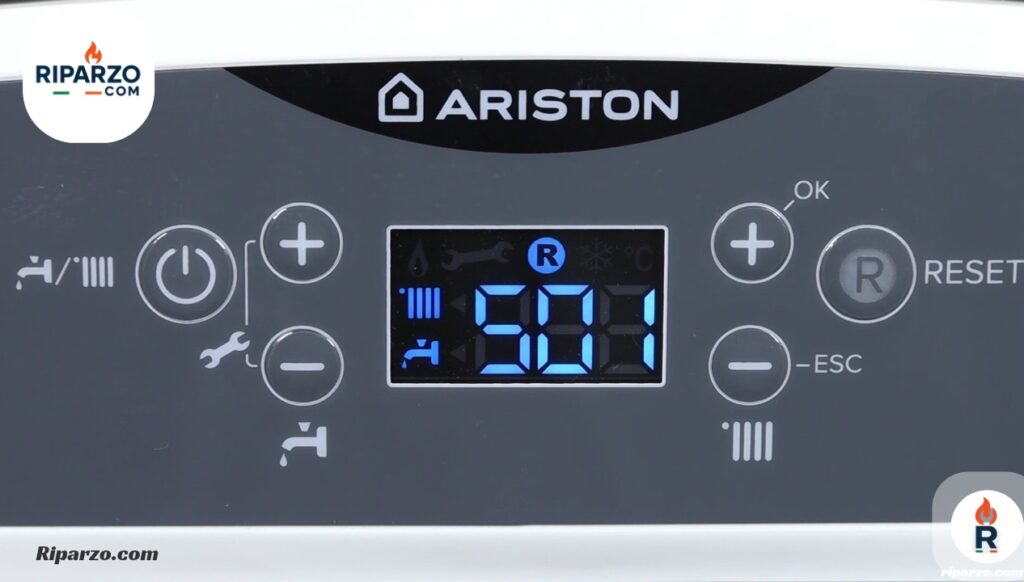Caldaia ariston errore 501