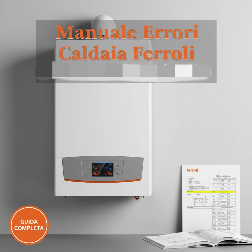 caldaia ferroli manuale errori