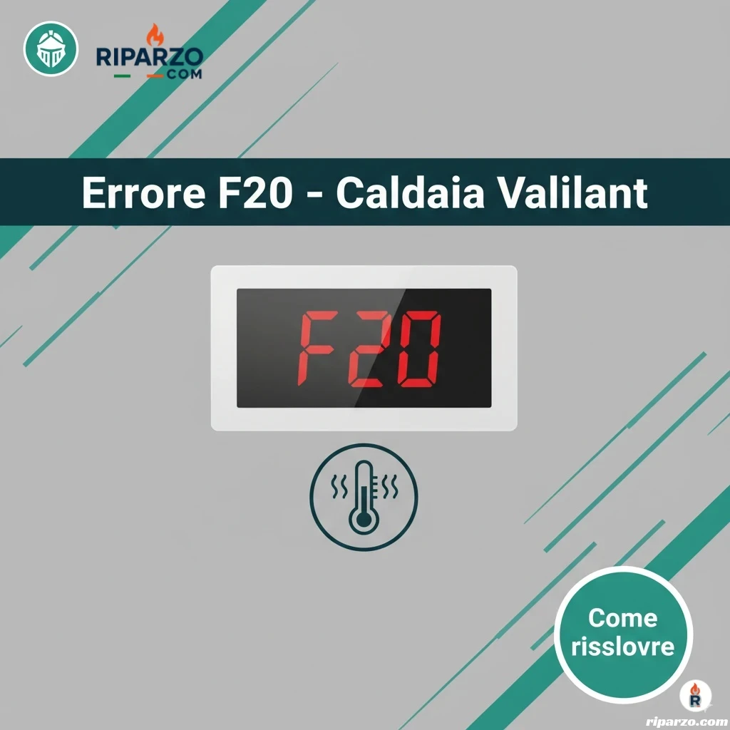 Caldaia Vaillant Errore F20 Come Risolvere