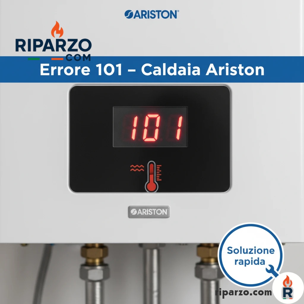 errore 101 caldaia ariston come risolvere