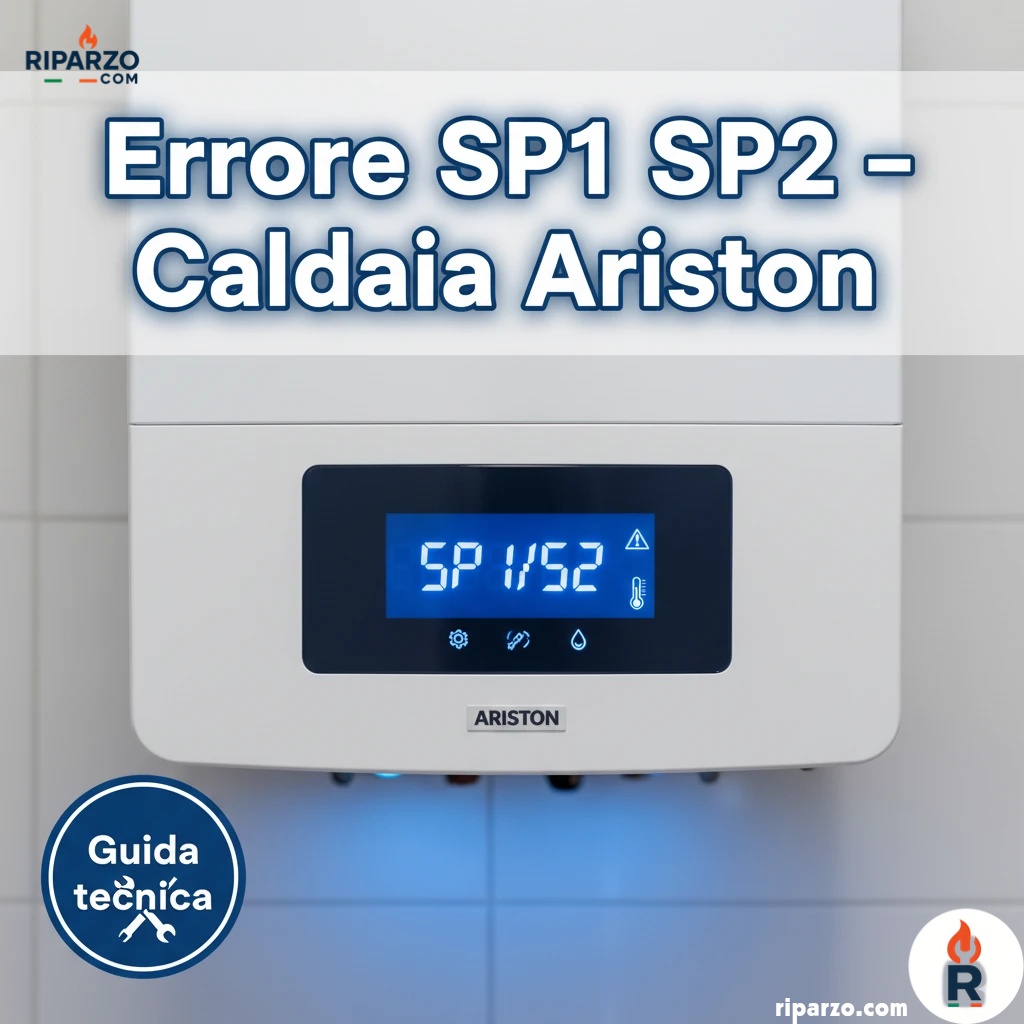 errore sp1/sp2 caldaia ariston