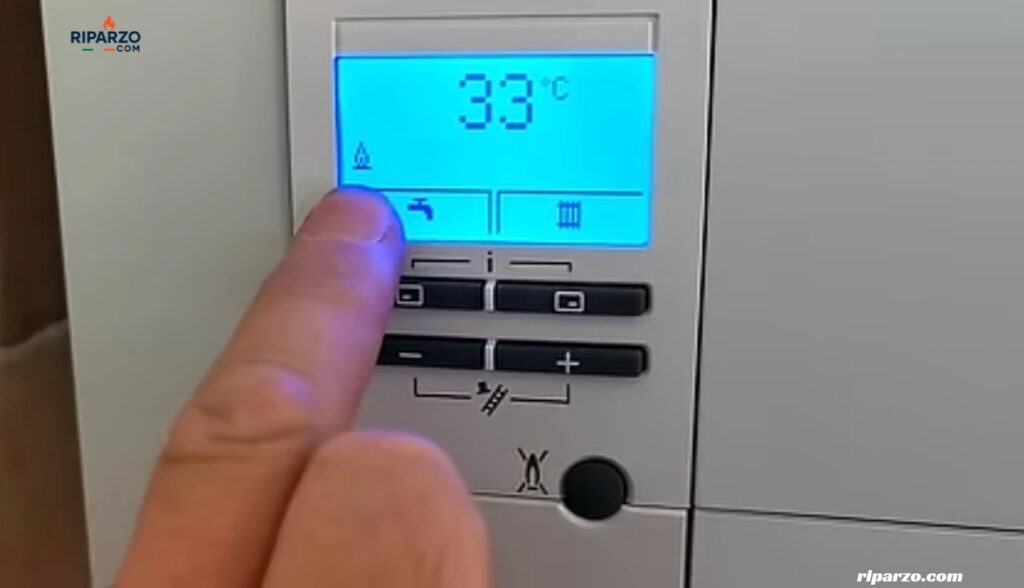 icona fiamma caldaia vaillant