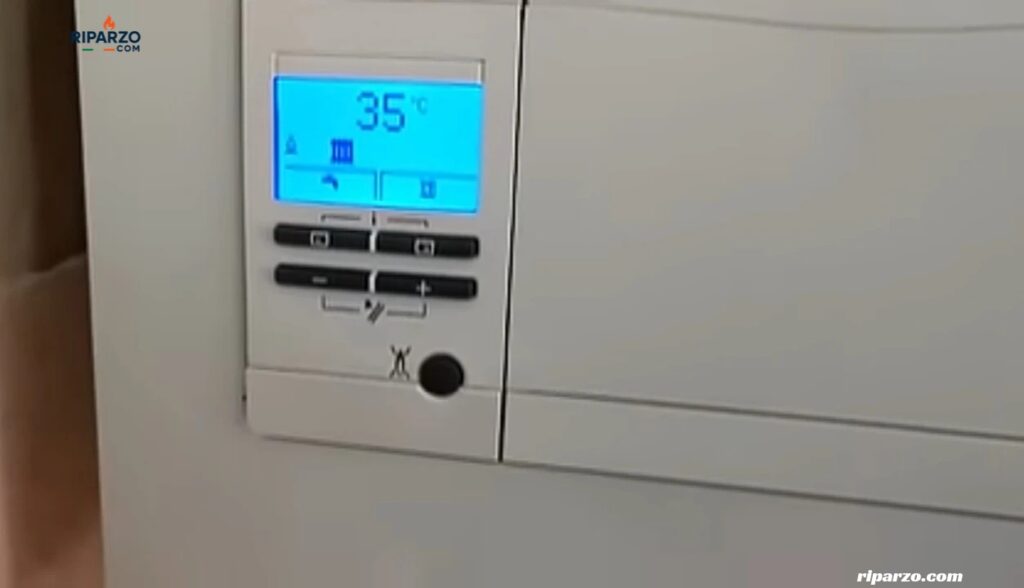 temperatura che inizia a salire caldaia