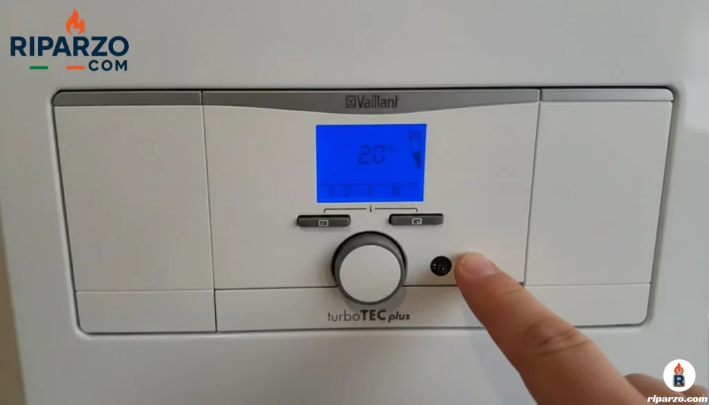 come resettare caldaia turbotec plus