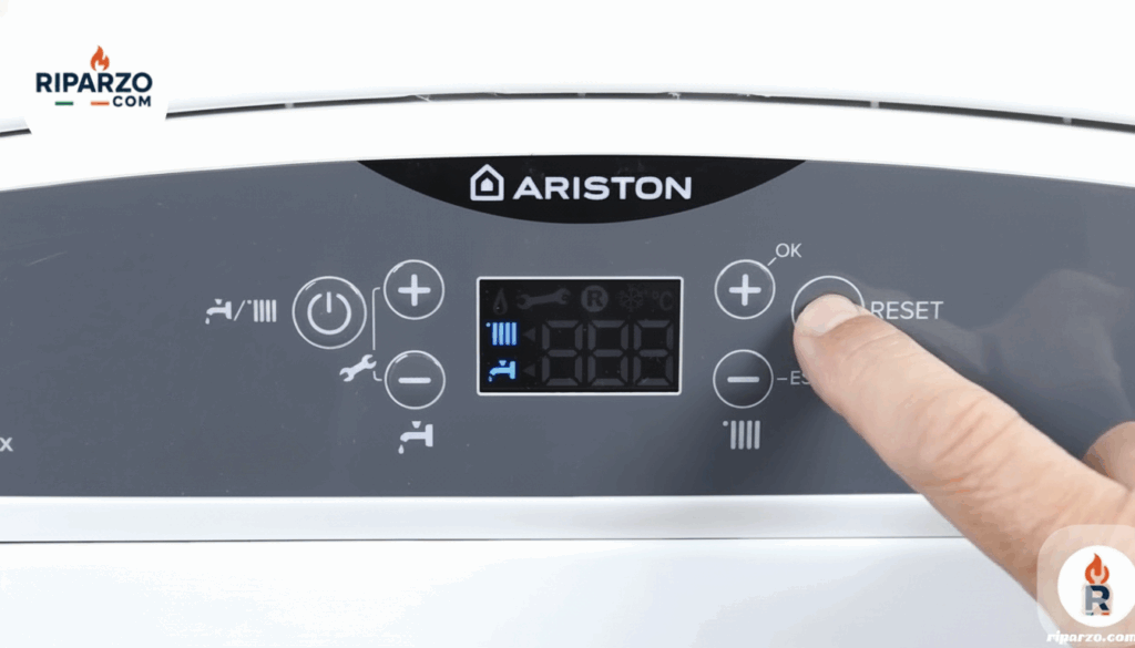 come resettare caldaia ariston