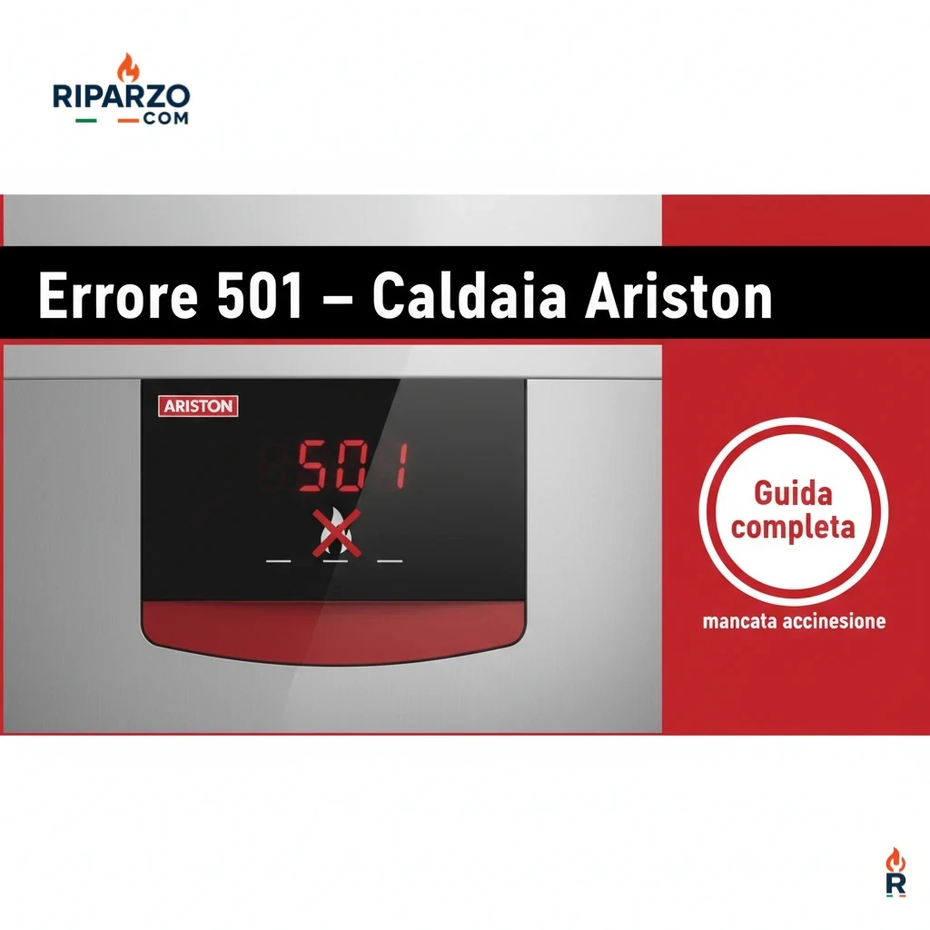 errore 501 caldaia ariston cosa fare