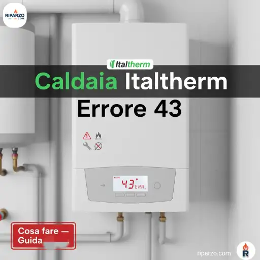 caldaia italtherm errore 43 cosa fare