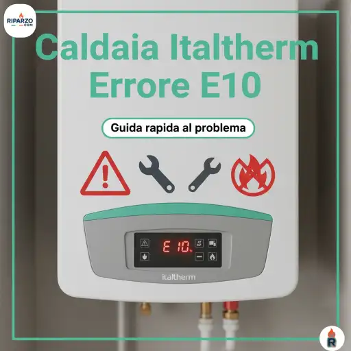 caldaia italtherm errore e10
