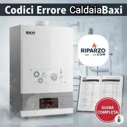 codici errore caldaia baxi