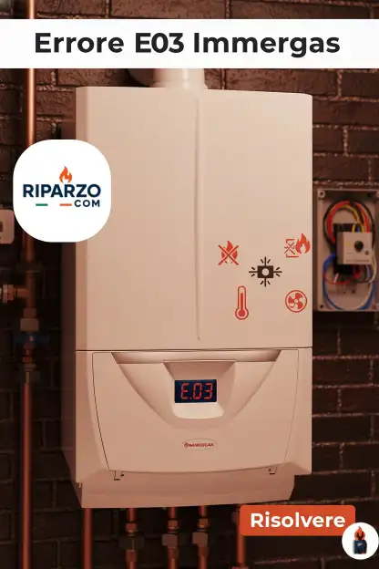 come risolvere errore 03 caldaia immergas