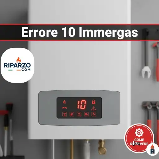 errore 10 caldaia immergas come risolvere