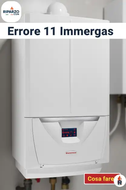 errore 11 caldaia immergas cosa fare
