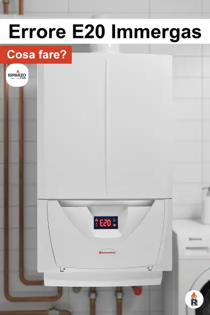 errore e20 caldaia immergas
