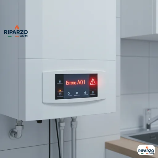 caldaia beretta errore a01 cosa fare
