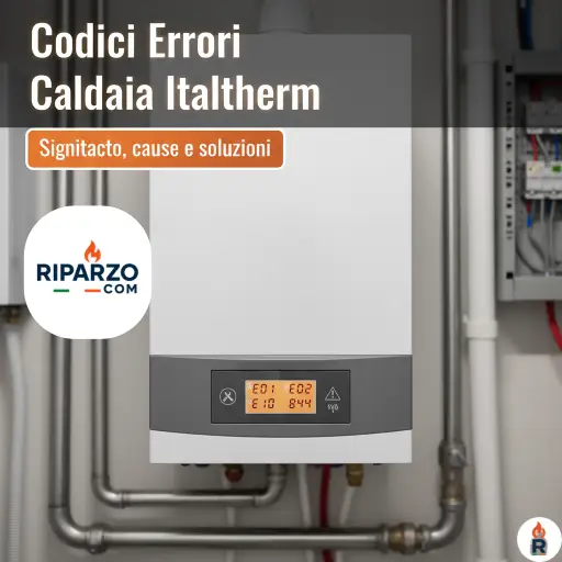 codici errori caldaia italtherm
