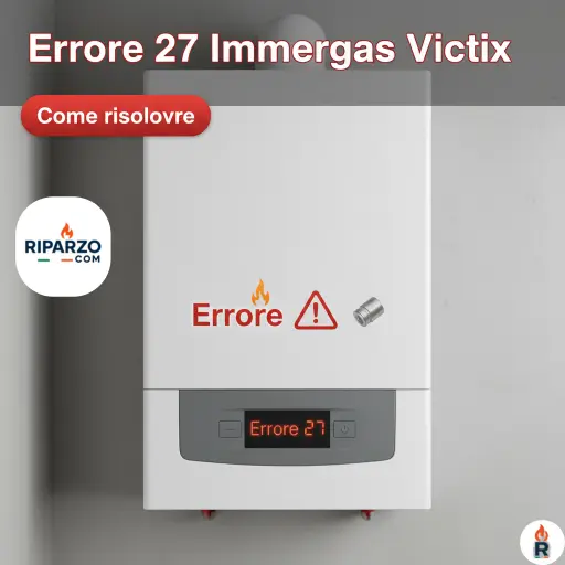errore immergas victrix errore 27 come risolvere