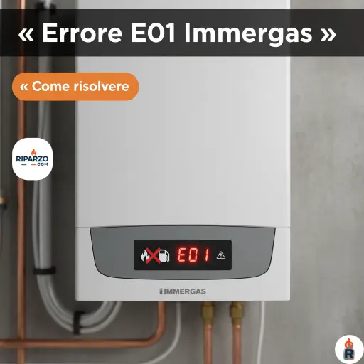 errore e01 caldaia immergas come risolvere