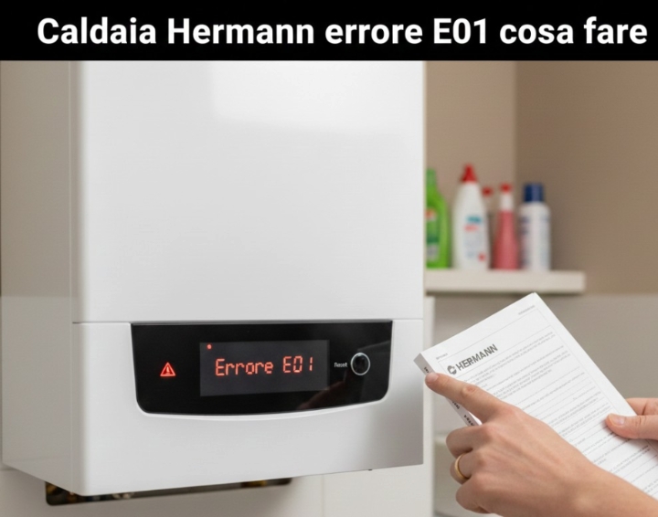 caldaia hermann errore e01 cosa significa e cosa fare