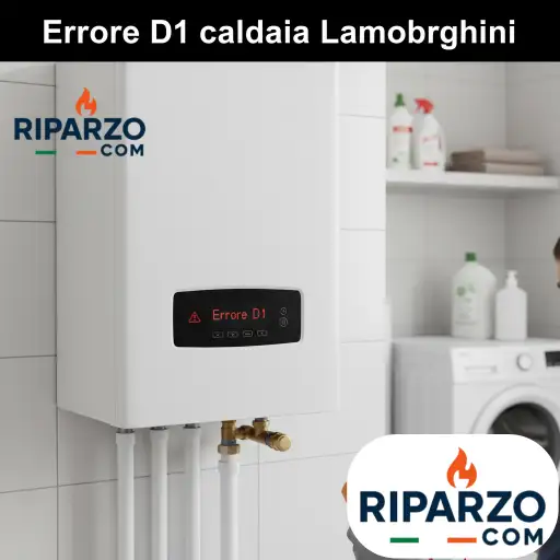 errore d1 caldaia lamborghini