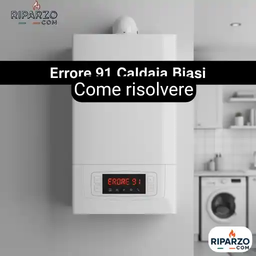 caldaia biasi errore 91 come risolvere