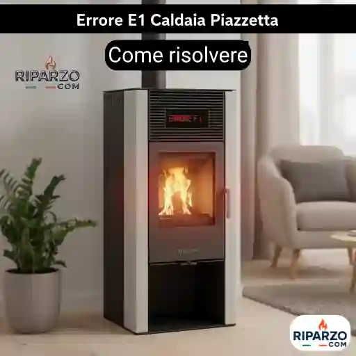 errore e1 caldaia piazzetta