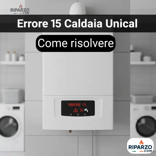 errore 15 caldaia unical