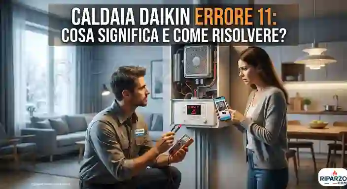 Caldaia Daikin Errore 11 cosa significa e come risolvere 