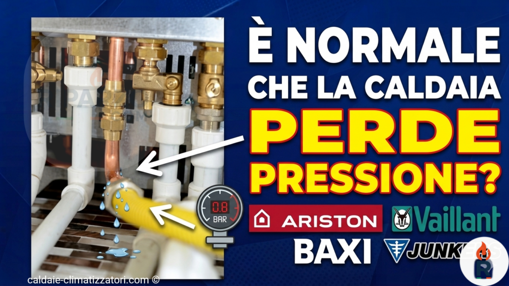 È normale che la caldaia perde pressione