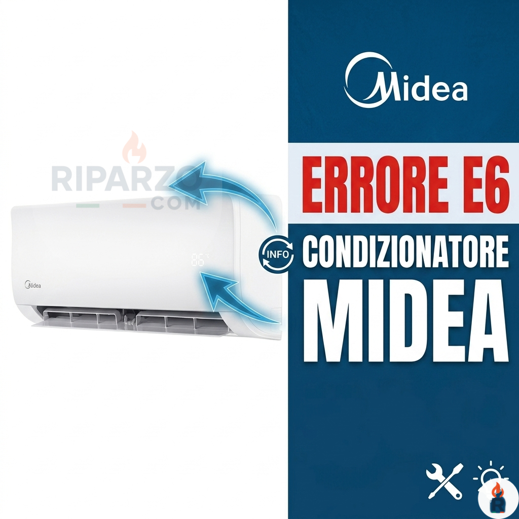 errore e6 condizionatore midea